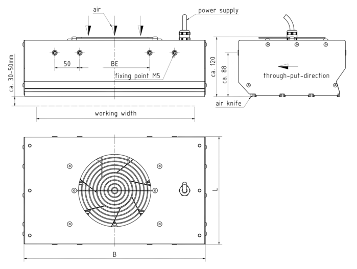 Technical Drawing MICOR *NIR Module