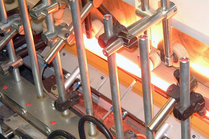 Infrared radiation in wood processing